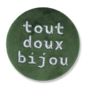 Tout doux bijou vert