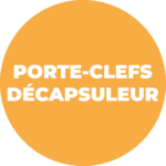 Porte-clef décapsuleur