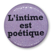 L'intime est poétique