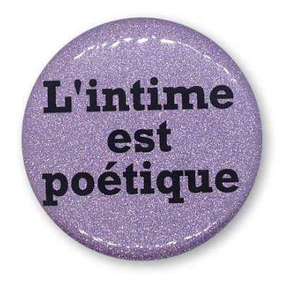 L'intime est poétique